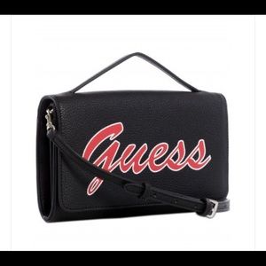 Guess Skools Out Crossbody Black NWT